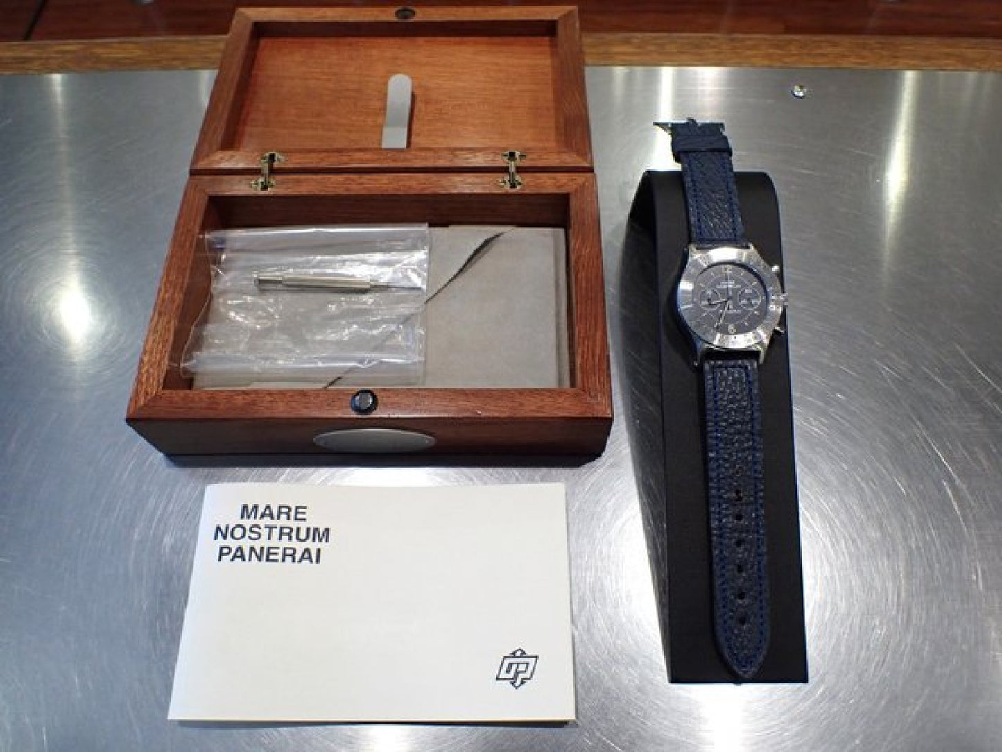PANERAI Mare Nostrum blau 5218-301A '93 Herren 183381501 hannari-shop