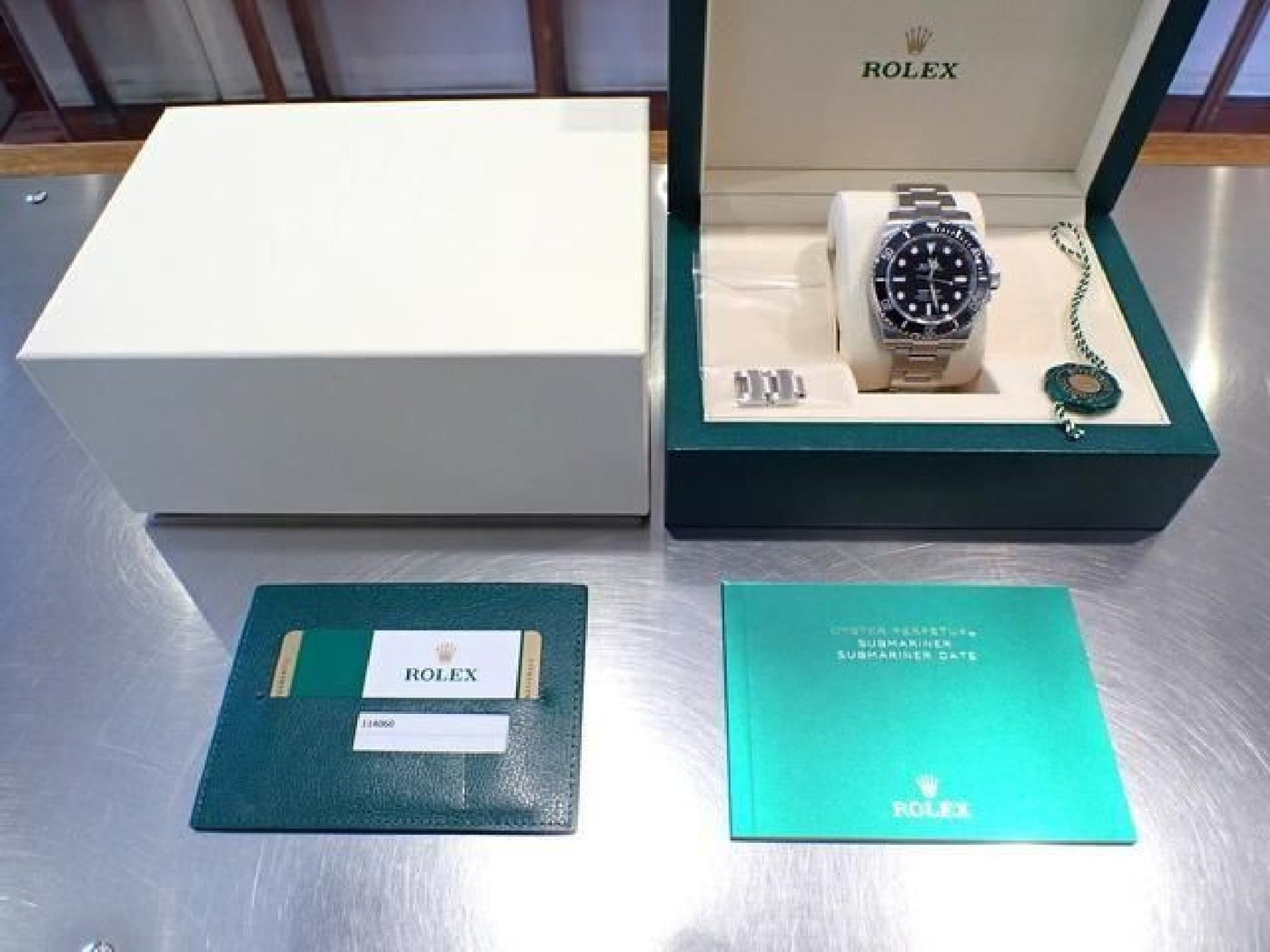 ROLEX Submariner No-Date 114060 '20 Genuine goods Mens 191480958 hannari-shop