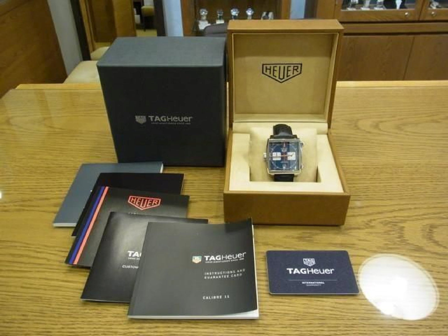 TAG HEUER Monaco Calibre11 Chronograph CAW211P.FC6356 Herren 192524514 hannari-shop
