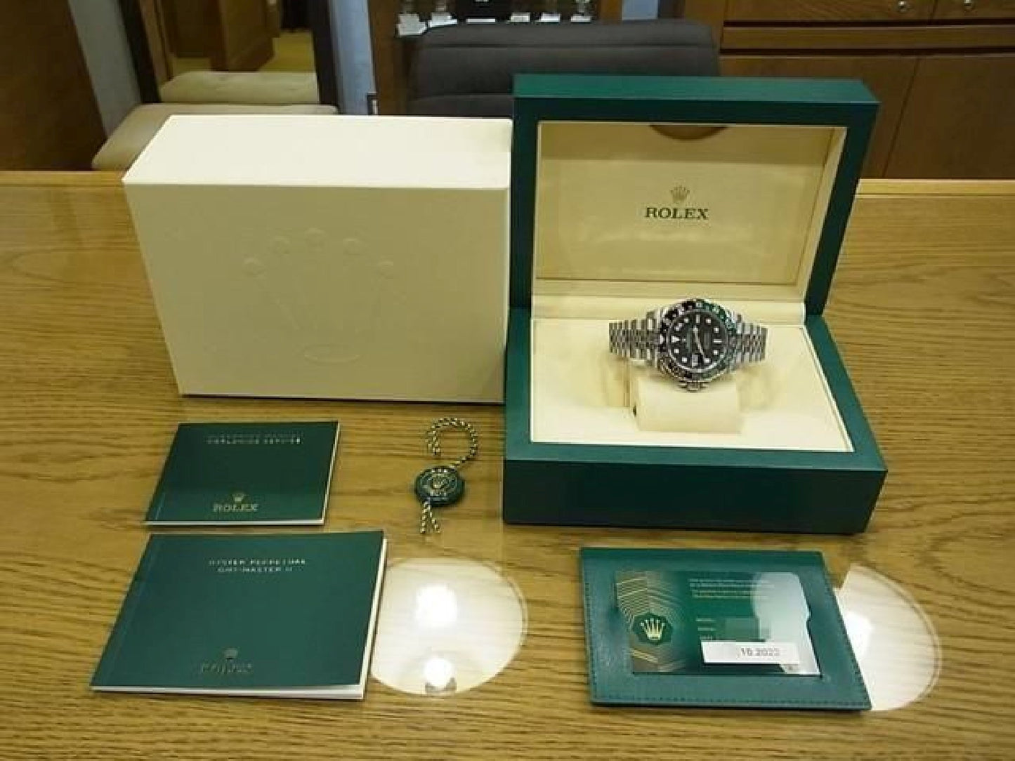 ROLEX GMT MasterII left handed Jubilee Ref.126720VTNR Mens 192968787 hannari-shop
