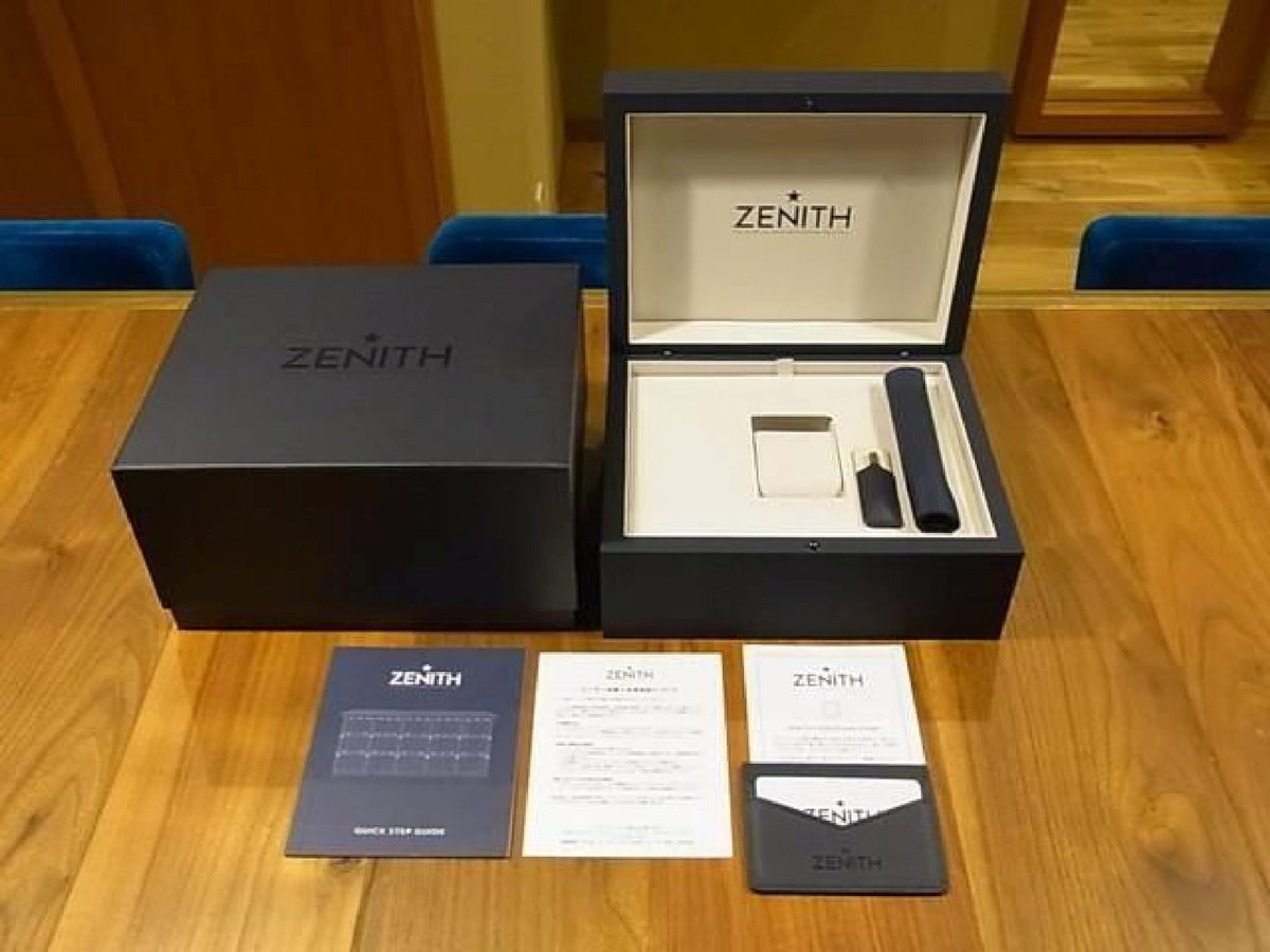 ZENITH Chrono Master Original triple calendar aventurine 03.3402.3610/53.C917 Lot Limited16 0 Lots Mens 192978469 hannari-shop