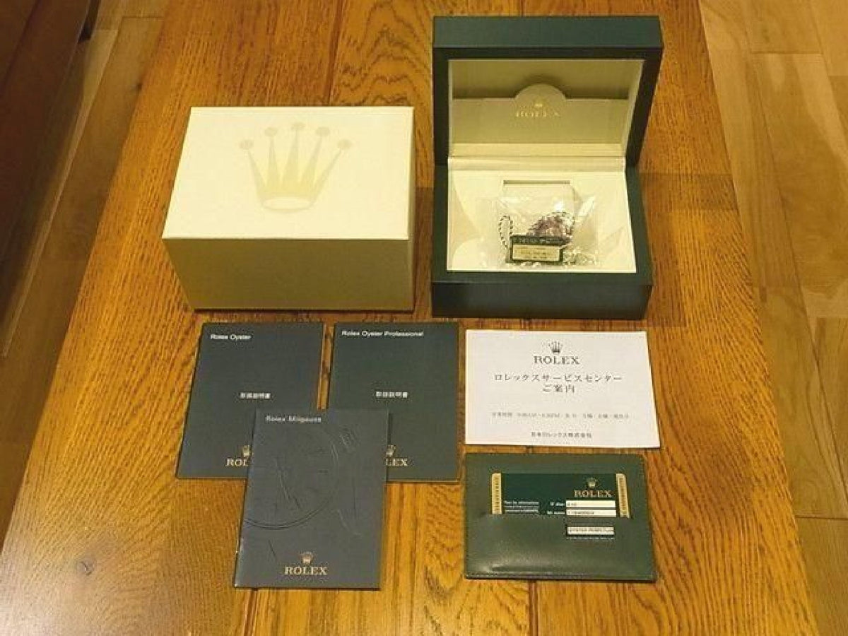 ROLEX Milgauss black 116400GV V series protective seal unused Mens 193493885 hannari-shop