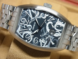 FRANCK MULLER Casablanca camouflage gray 7880CDTBR Genuine goods Mens 178448703 hannari-shop