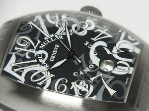 FRANCK MULLER Casablanca camouflage gray 7880CDTBR Genuine goods Mens 178448703 hannari-shop