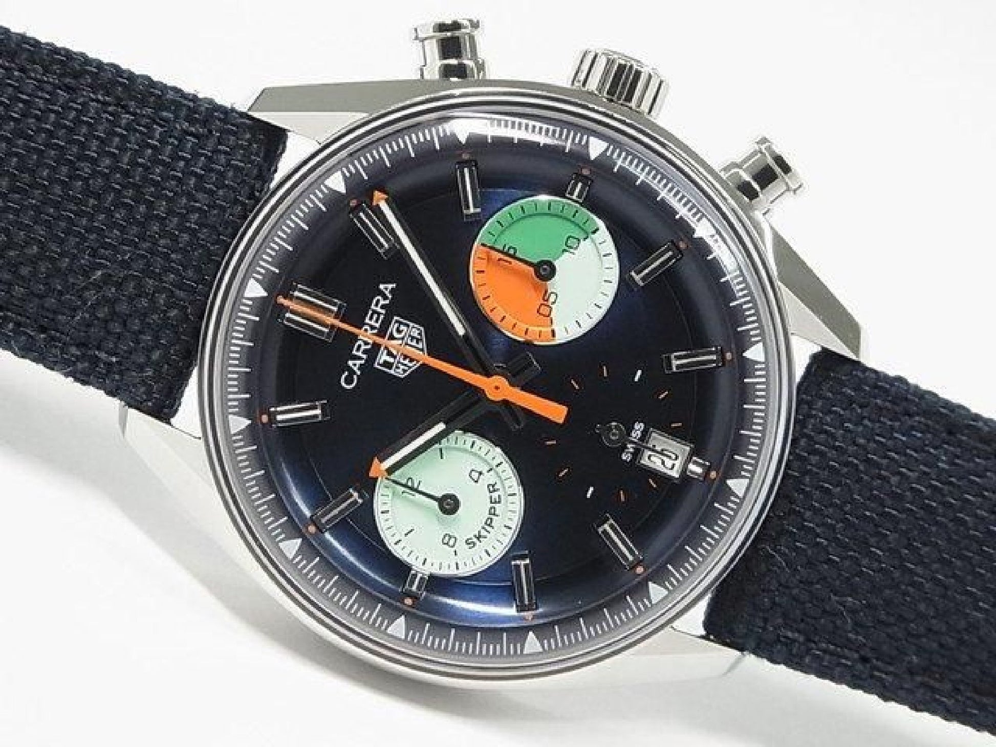 TAG HEUER Carrera Chronograph Skipper CBS2213.FN6002 Originalware Herren 180365896 hannari-shop