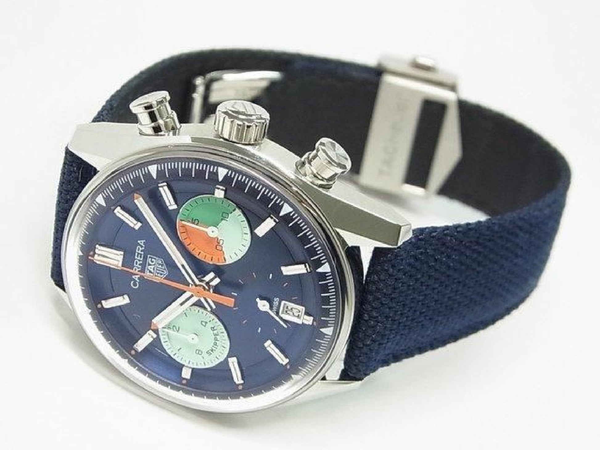 TAG HEUER Carrera Chronograph Skipper CBS2213.FN6002 Originalware Herren 180365896 hannari-shop