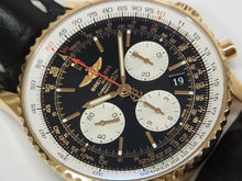BREITLING Navitimer01 18KRG black RB0120 Genuine goods Mens 180758931 hannari-shop