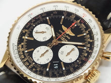 BREITLING Navitimer01 18KRG black RB0120 Genuine goods Mens 180758931 hannari-shop