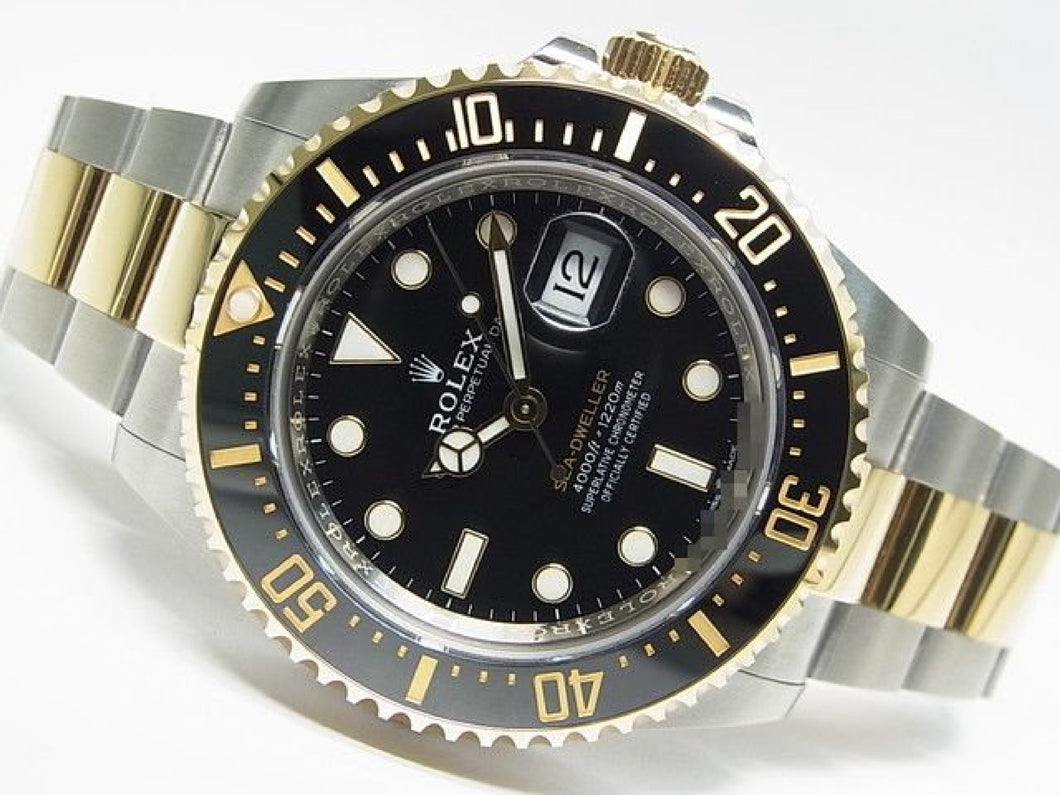 ROLEX Sea-Dweller SS xYG combination 43 MM 126603 Mens 181476791 hannari-shop