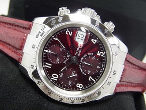 TUDOR /  Prince date Prince Date Chronograph tiger Wine red 79280P Mens 181490121 hannari-shop