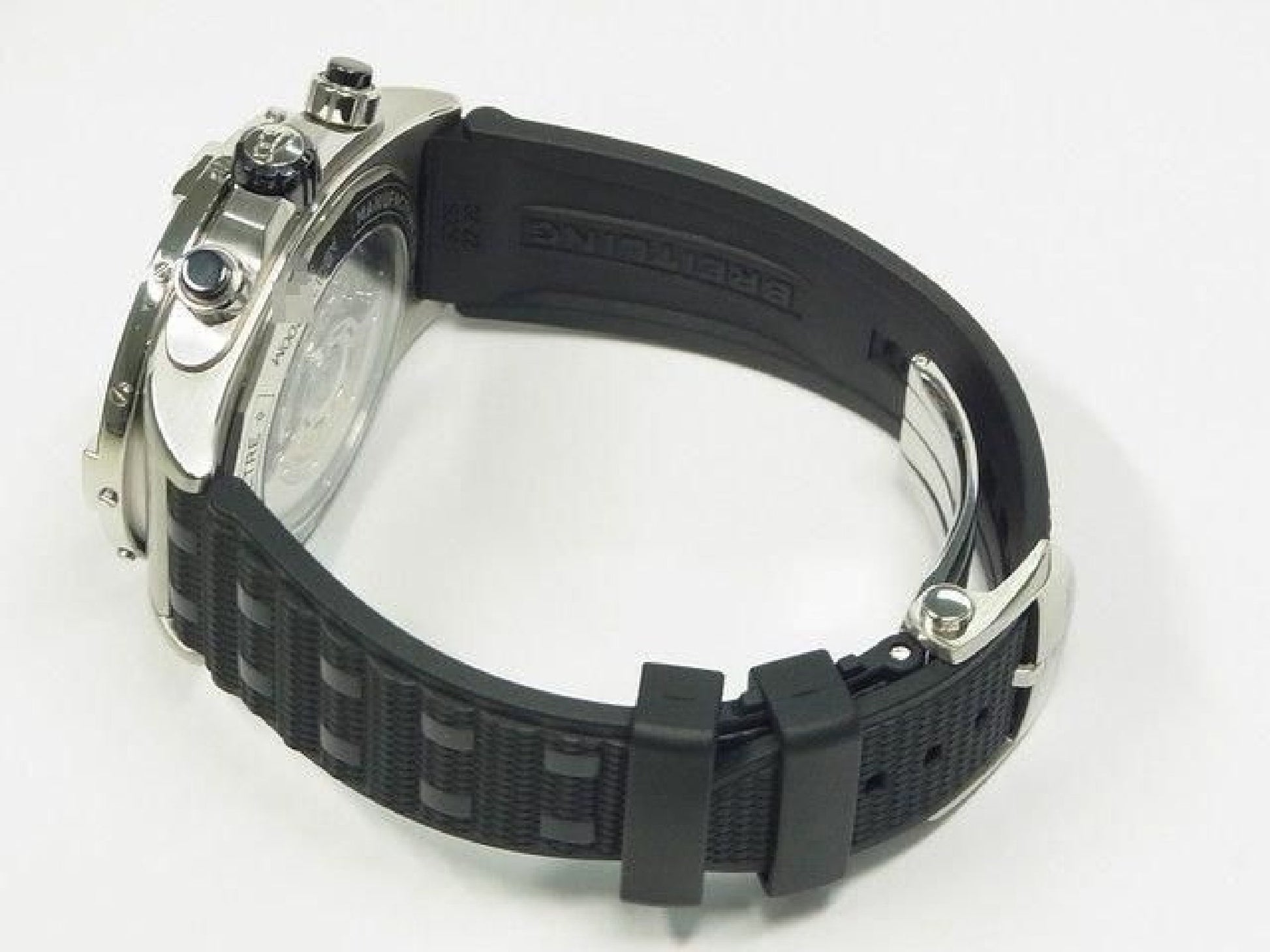 BREITLING Super Chrono Mat B01 44 schwarzes Zifferblatt '23 gekauft Herren 182405256 hannari-shop