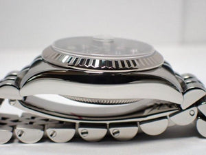 ROLEX Womens Datejust blue Dial 10P diamond 179174G D series Womens 182545305 hannari-shop