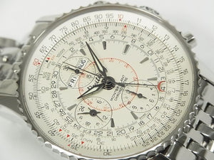 BREITLING Montbrillant Datora silver Dial A2133012/G518(A21330) Mens 182826335 hannari-shop