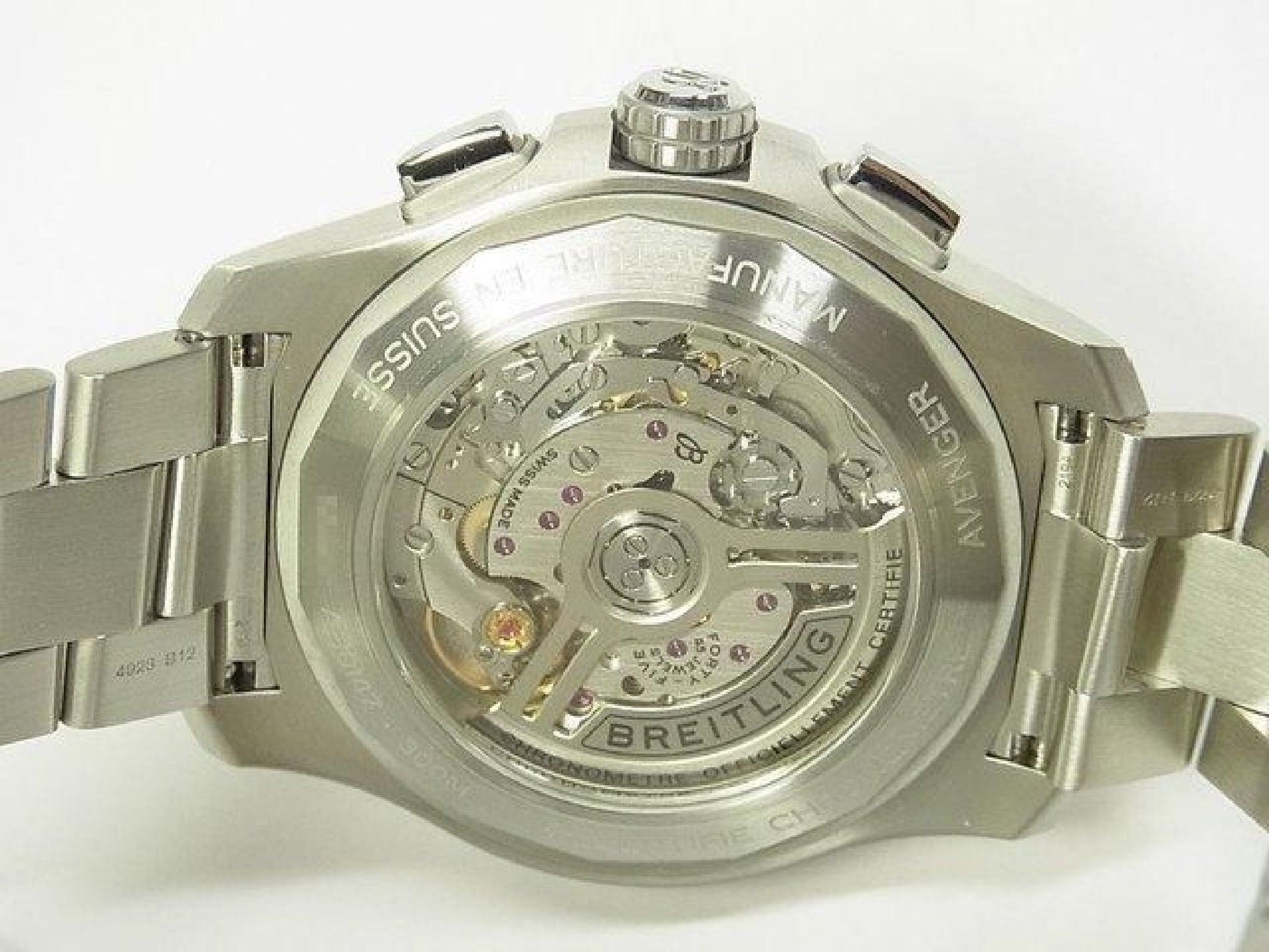 BREITLING Avenger B01 Chronograph 44 AB0147101A1A1 Herren 183047097 hannari-shop