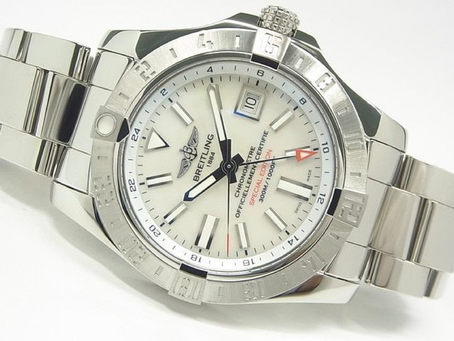 BREITLING AvengerII GMT MOP Zifferblatt A3239011/A809 Herren 183290419 hannari-shop