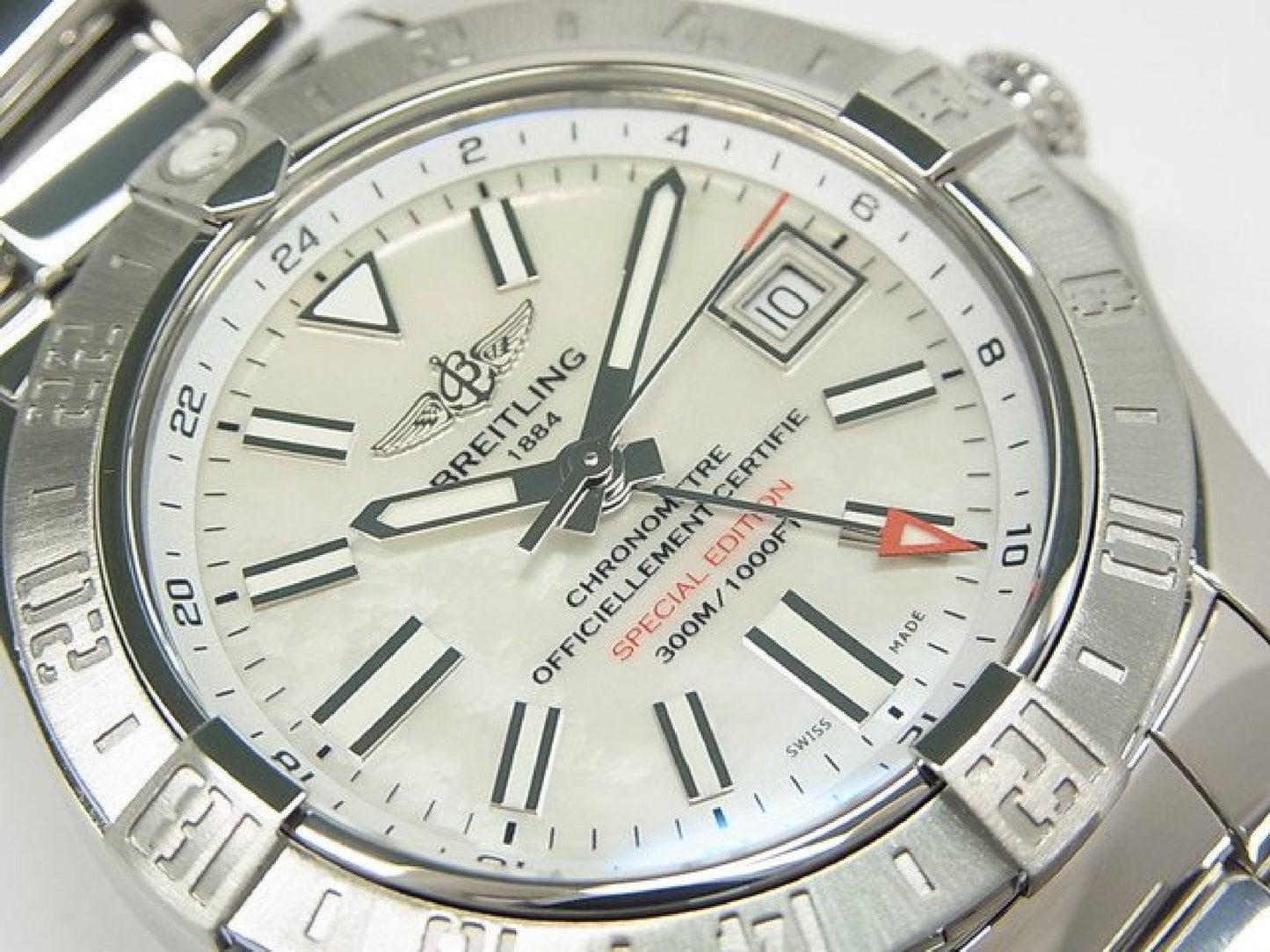 BREITLING AvengerII GMT MOP Zifferblatt A3239011/A809 Herren 183290419 hannari-shop