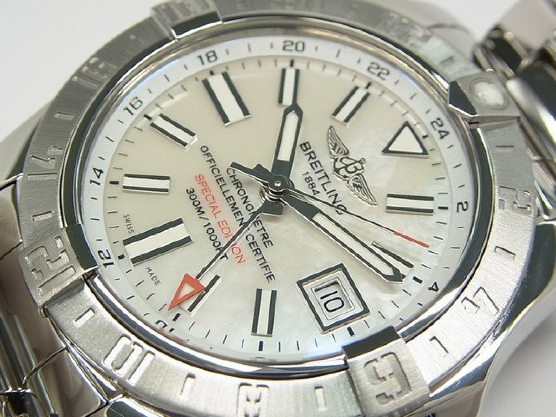 BREITLING AvengerII GMT MOP Zifferblatt A3239011/A809 Herren 183290419 hannari-shop