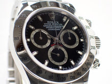 ROLEX Daytona black thin Hand Ref.116520 F series '04  Genuine goods Mens 183698323 hannari-shop
