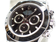 ROLEX Daytona black thin Hand Ref.116520 F series '04  Genuine goods Mens 183698323 hannari-shop