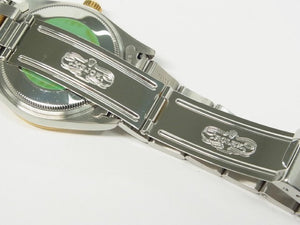 ROLEX Oyster PERPETUAL SS xYG combination gray3 6 9 14203 S series Mens 184184437 hannari-shop