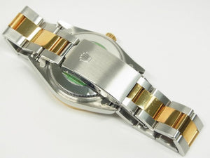ROLEX Oyster PERPETUAL SS xYG combination gray3 6 9 14203 S series Mens 184184437 hannari-shop