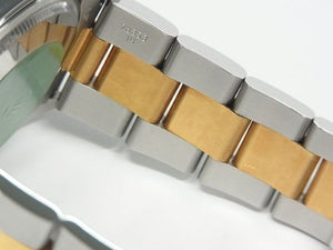 ROLEX Oyster PERPETUAL SS xYG combination gray3 6 9 14203 S series Mens 184184437 hannari-shop