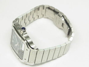 CARTIER Santos de  LM blue WSSA0030 Womens 184507750 hannari-shop
