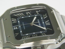 CARTIER Santos de  LM blue WSSA0030 Womens 184507750 hannari-shop