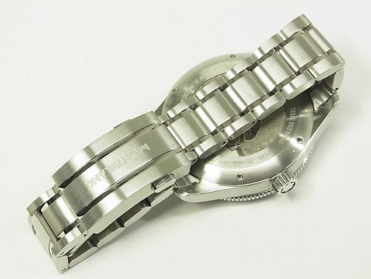 MONTBLANC 1858 Iced Sea Automatik Datum Ref.MB129371 Kautschukarmband Originalware Herren 184607294 hannari-shop