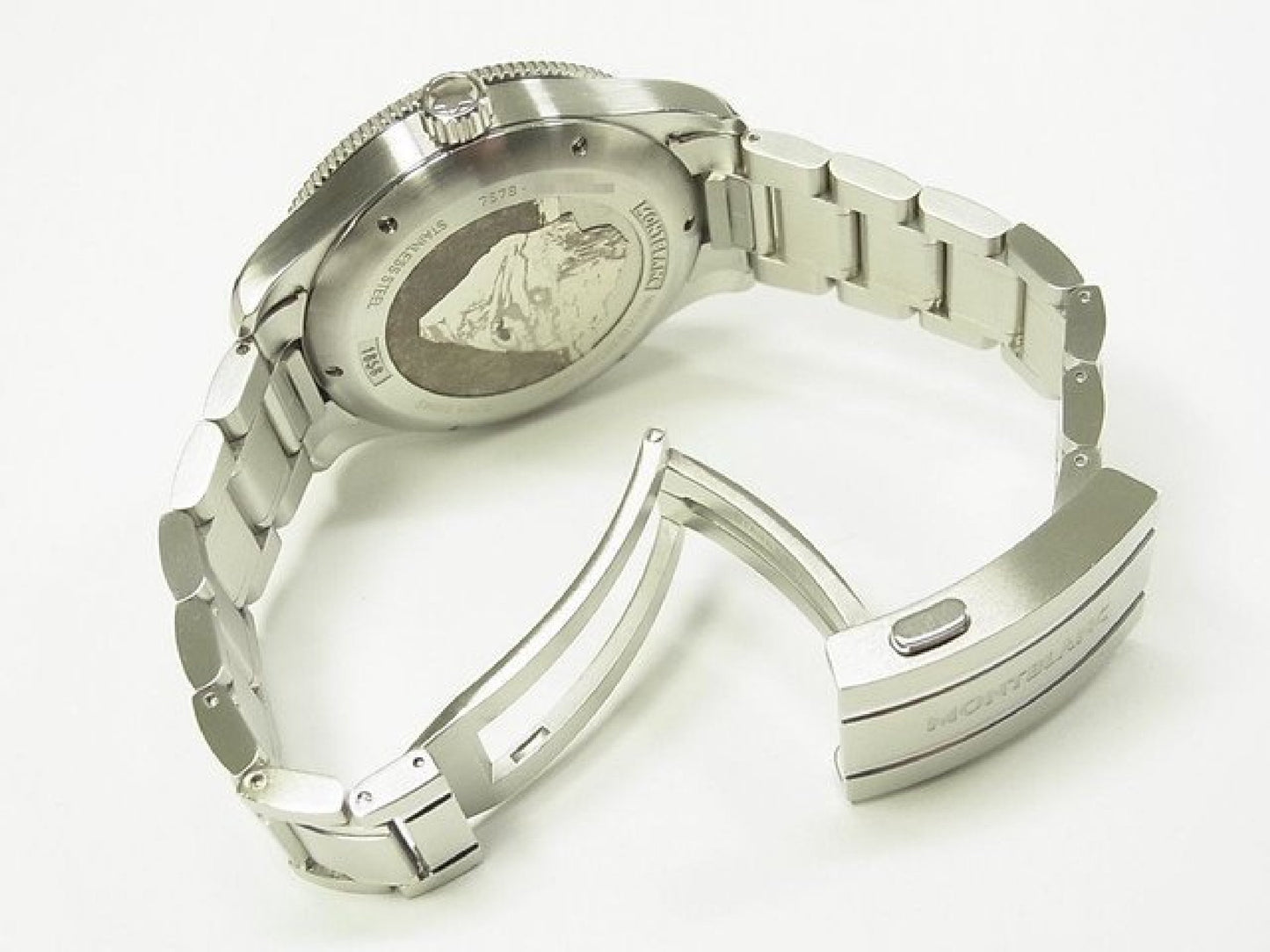 MONTBLANC 1858 Iced Sea Automatik Datum Ref.MB129371 Kautschukarmband Originalware Herren 184607294 hannari-shop