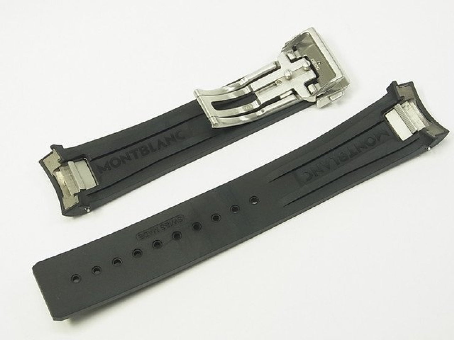 MONTBLANC 1858 Iced Sea Automatik Datum Ref.MB129371 Kautschukarmband Originalware Herren 184607294 hannari-shop