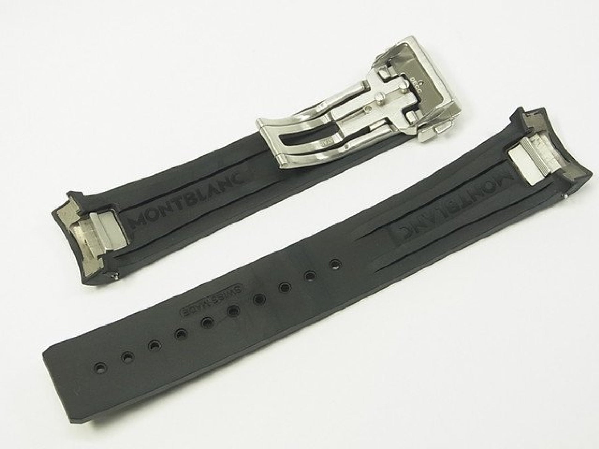 MONTBLANC 1858 Iced Sea Automatik Datum Ref.MB129371 Kautschukarmband Originalware Herren 184607294 hannari-shop