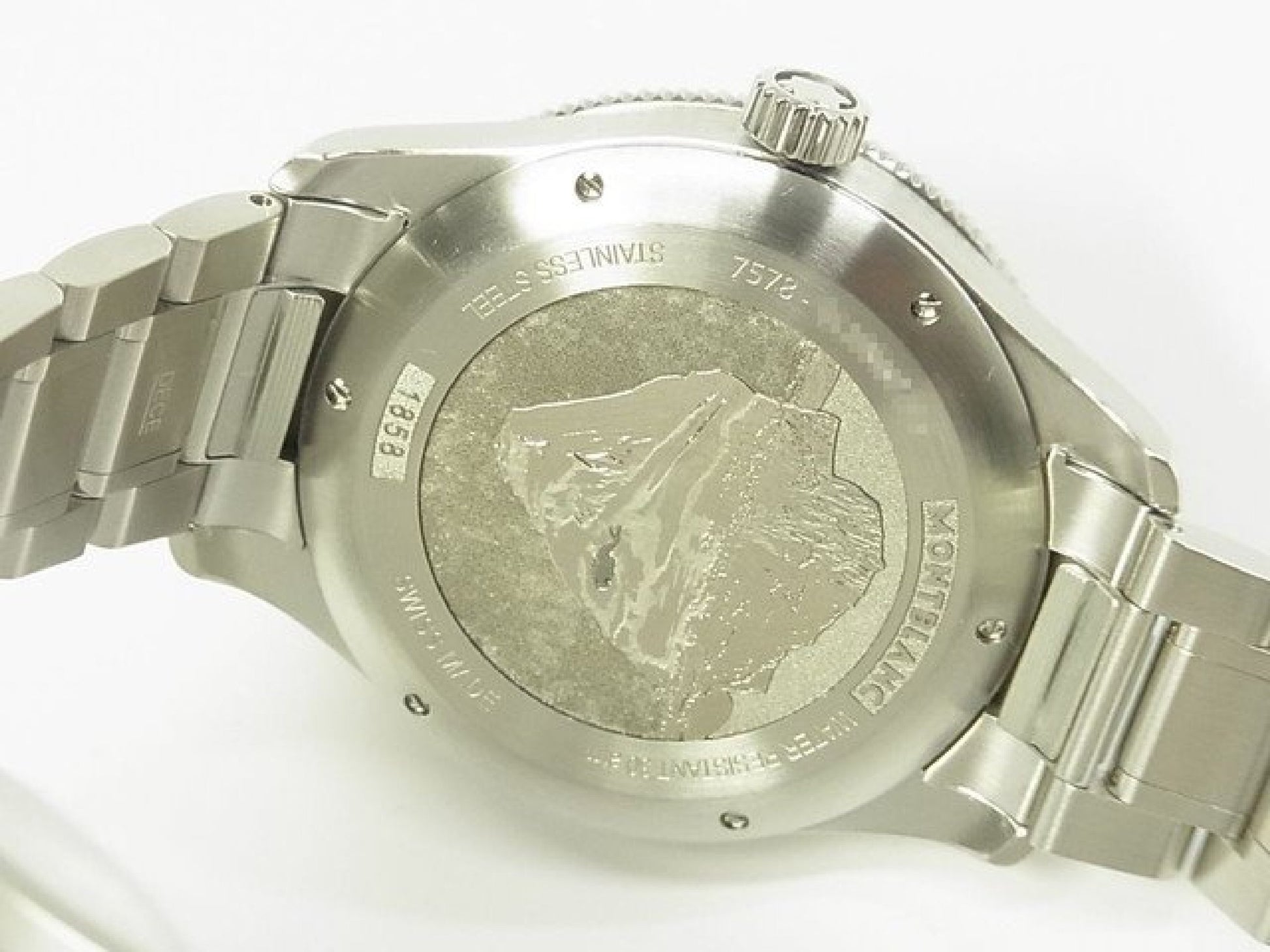 MONTBLANC 1858 Iced Sea Automatik Datum Ref.MB129371 Kautschukarmband Originalware Herren 184607294 hannari-shop