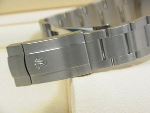 ROLEX Oyster PERPETUAL 41 blue 124300 Mens 184629892 hannari-shop