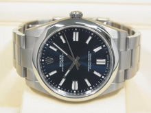 ROLEX Oyster PERPETUAL 41 blue 124300 Mens 184629892 hannari-shop