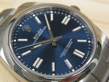 ROLEX Oyster PERPETUAL 41 blue 124300 Mens 184629892 hannari-shop