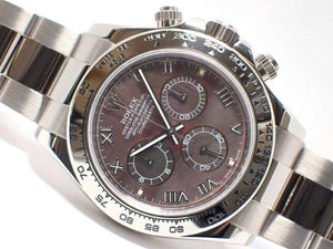 ROLEX Daytona 18KWG black Shell 116509NR '11 Mens 184790160 hannari-shop