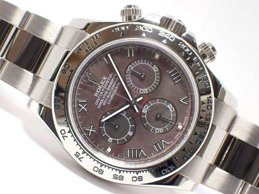 ROLEX Daytona 18KWG black Shell 116509NR '11 Mens 184790160 hannari-shop