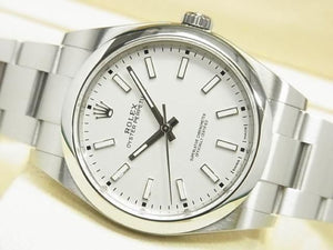 ROLEX Oyster PERPETUAL 39 white Dial Ref.114300 Mens 185229106 hannari-shop