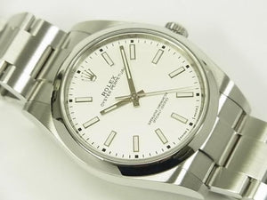 ROLEX Oyster PERPETUAL 39 white Dial Ref.114300 Mens 185229106 hannari-shop