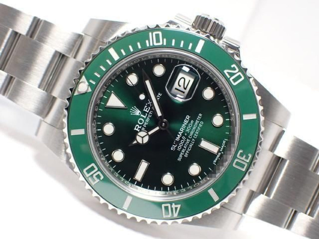 ROLEX Submariner date green Dial 116610LV '18 Mens 185345333 hannari-shop
