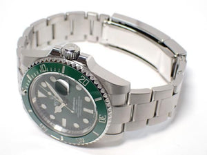 ROLEX Submariner date green Dial 116610LV '18 Mens 185345333 hannari-shop