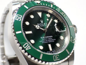 ROLEX Submariner date green Dial 116610LV '18 Mens 185345333 hannari-shop