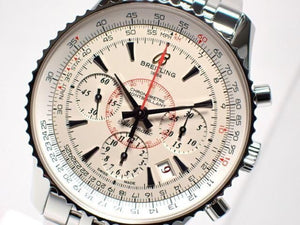 BREITLING Montbrillant01 limited Bracelet Specification 2000 Lot Limited '12  Genuine goods Mens 185412181 hannari-shop