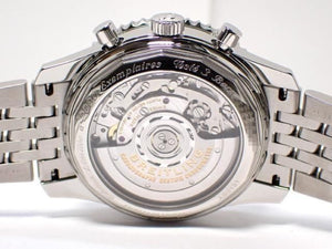 BREITLING Montbrillant01 limited Bracelet Specification 2000 Lot Limited '12  Genuine goods Mens 185412181 hannari-shop