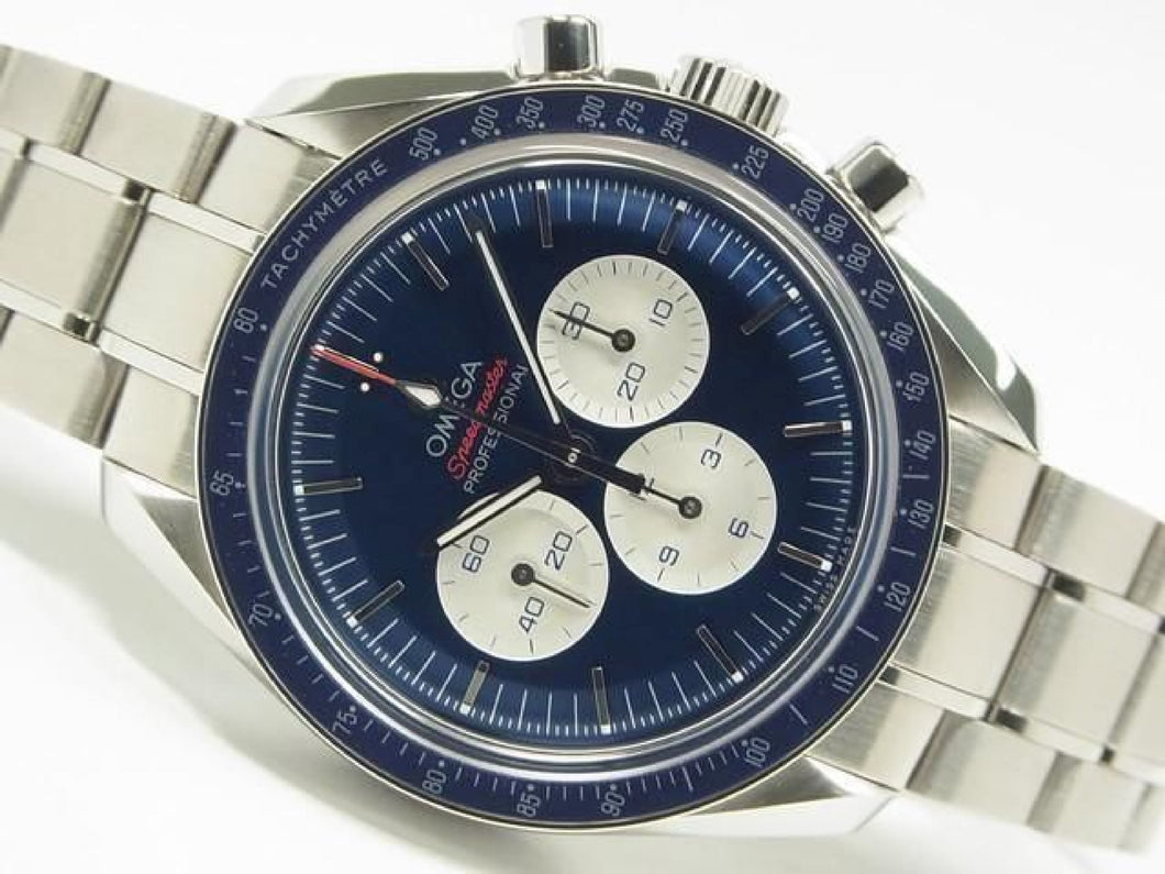 OMEGA Speedmaster Tokyo2020 limited edition blue Dial Genuine goods Mens 185478829 hannari-shop