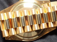 ROLEX DAY DATE 36 MM YG black Dial index diamond 118238A Y series Mens 186074402 hannari-shop