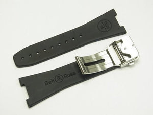 BELL & ROSS BR05 Chrono black Dial BR05C-BL-ST/SRB Genuine goods rubber belt Specification Mens 186082293 hannari-shop