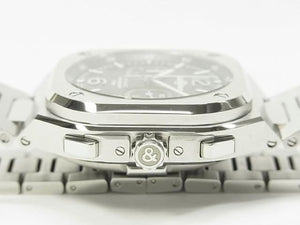BELL & ROSS BR05 Chrono black Dial BR05C-BL-ST/SRB Genuine goods rubber belt Specification Mens 186082293 hannari-shop
