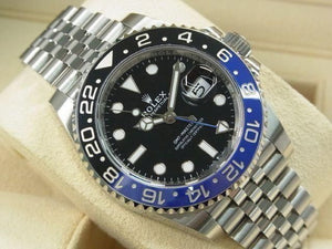 ROLEX GMT MasterII blue black bezel 126710BLNR Jubilee '24 purchased Mens 186182516 hannari-shop